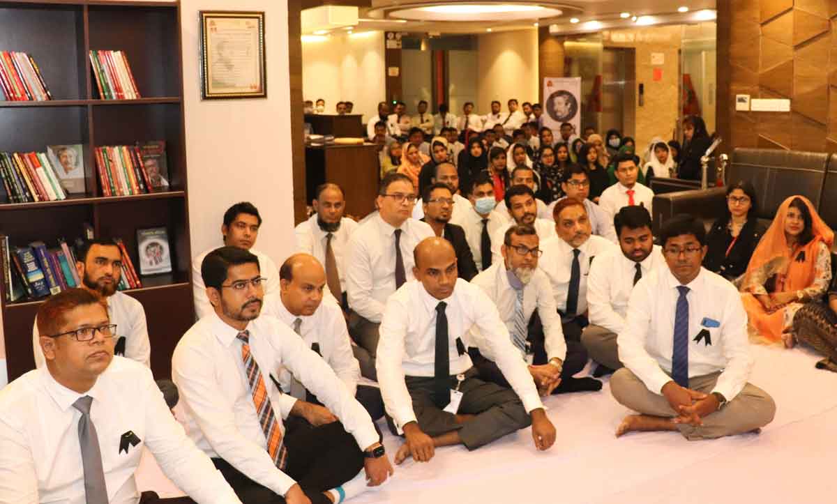 Doa-mahfil has been arranged for the peace of the departure soul of 15th August 1975